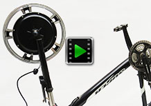 16 inch 48v 1000w front hub motor - electric bike conversion kit video