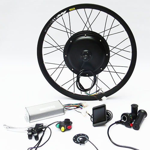 Skilled belief Inactive 24 inch 48V / 52V 1500W rear e-hub motor wheel - electric bike conversion  kit
