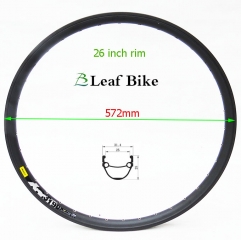 26 inch 48V 1500W rear hub electric bike motor wheel