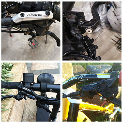thumbnail image 2 of 2-Pack Universal E-Bike Brake Cut Off Sensor Switch – Hydraulic/Mechanical Compatible – Black 2 of 6