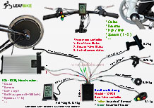 14 inch rear electric hub motor bike conversion kit wire diagram