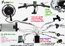 16 inch front electric bike motor kit wire diagram