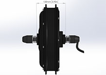 2000w front bike motor