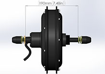 190mm dropout electric motorcycle motor drawing 190mm dropout electric motorcycle motor drawing