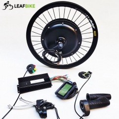 20 inch 48V 1500W rear hub motor electric bike conversion kit